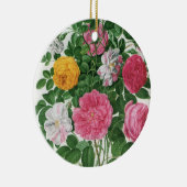  bloeiende bloemen, Rozen van de lentuin Keramisch Ornament (Rechts)