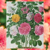  bloeiende bloemen, Rozen van de lentuin Legpuzzel