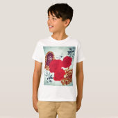 Bloeiende bloemen t-shirt (Voorkant volledig)
