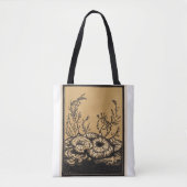 bloeiende bloemen tote bag (Voorkant)