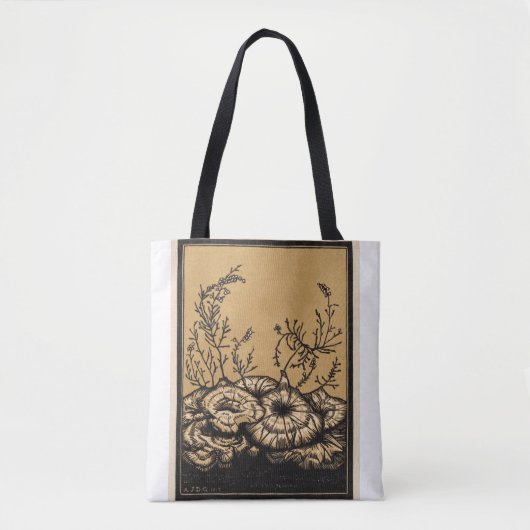 bloeiende bloemen tote bag (Voorkant)
