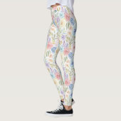 Bloeiende Bloemendruk Leggings (Links)