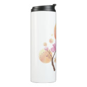 Bloeiende Bloemenmoeder Dag Thermosbeker (Gedraaid links)