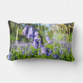 Bloeiende Bluebells - Gepersonaliseerde Moederdag Kussen