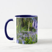 Bloeiende Bluebells - Gepersonaliseerde Moederdag Mok (Links)