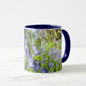 Bloeiende Bluebells - Gepersonaliseerde Moederdag Mok (Voorkant rechts)