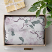 Bloeiende Blush Magnolia takken Tissuepapier (Geschenk)