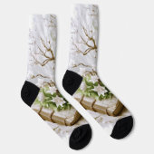 Bloeiende boom groeien uit een boek sokken (Rechts)