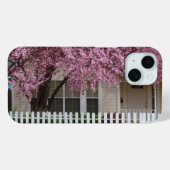 Bloeiende boom in de buitenwijken Case-Mate iPhone case (Achterkant (horizontaal))