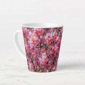 Bloeiende Boom Latte Mok (Linkerhoek)