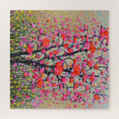 Bloeiende Boom Legpuzzel (Horizontaal)