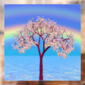 Bloeiende Boom Raamsticker (Vel 2)
