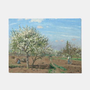 Bloeiende boomgaard, Louveciennes Camille Pissarr Deurmat