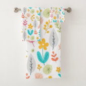 Bloeiende botanische producten bad handdoek (Insitu)