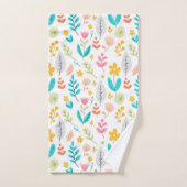 Bloeiende botanische producten bad handdoek (Handdoek)