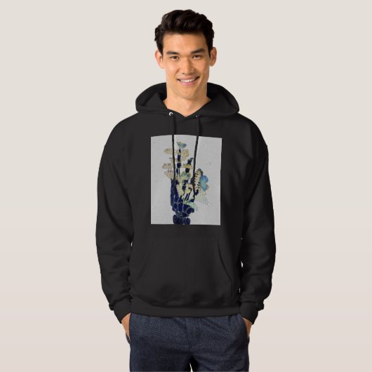 Bloeiende Botten #1 - Hand - verticaal Hoodie (Voorkant volledig)