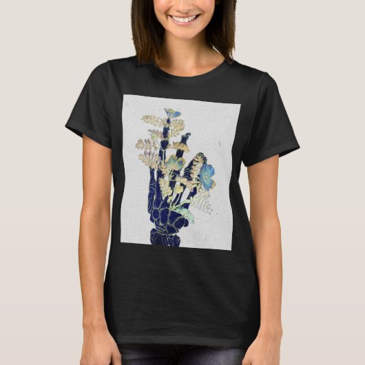 Bloeiende Botten #1 - Hand - verticaal T-shirt (Voorkant)