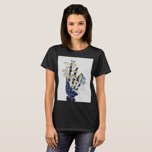 Bloeiende Botten #1 - Hand - verticaal T-shirt (Voorkant volledig)