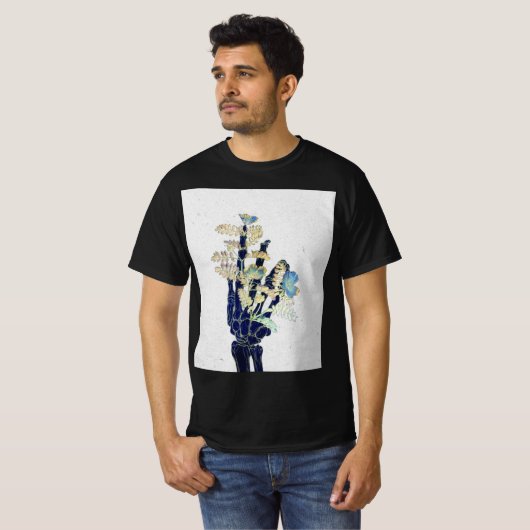 Bloeiende Botten #1 - Single Hand T-shirt (Voorkant volledig)