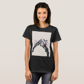 Bloeiende Botten #3 - Twee handen raken T-shirt (Voorkant volledig)