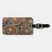 Bloeiende buis Onyx Bagagelabel (Voorkant horizontaal)