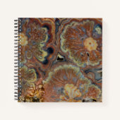 Bloeiende buis Onyx Notitieboek (Voorkant)