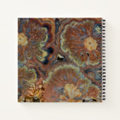Bloeiende buis Onyx Notitieboek (Achterkant)