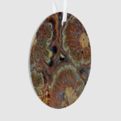 Bloeiende buis onyx ornament (voorkant)