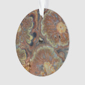 Bloeiende buis onyx ornament (voorkant)