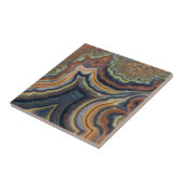 Bloeiende buis onyx tegeltje (Zijkant)