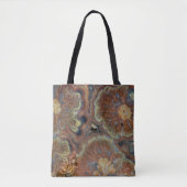 Bloeiende buis Onyx Tote Bag (Voorkant)