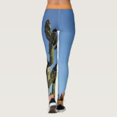 Bloeiende Cactus Funky Leggings (Achterkant)