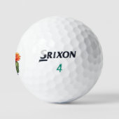  bloeiende cactus golfballen (Logo)