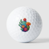  bloeiende cactus golfballen (Voorkant)