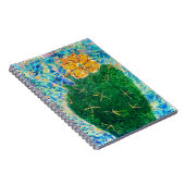 Bloeiende Cactus Notitieboek (Rechterzijde)