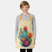  bloeiende cactus schort (Gedragen)