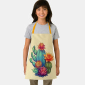  bloeiende cactus schort (Insitu)