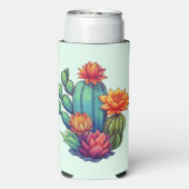  bloeiende cactus seltzer blikjeskoeler (Seltzer Achterkant)