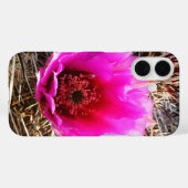 Bloeiende Cactus (Vijgcactus) Wilde Bloem Case-Mate iPhone Case (Achterkant (horizontaal))