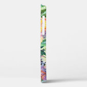 Bloeiende cactus, waterverf naadloos patroon. Case-Mate iPhone case (Achterkant / Links)