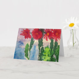 Bloeiende Cactussen | Emil Nolde | Kaart