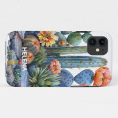 Bloeiende cactussen en succulenten Case-Mate iPhone case (Achterkant (horizontaal))