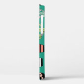 Bloeiende Cactussen Groene Achtergrond  Case-Mate iPhone Case (Achterkant / Links)