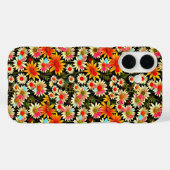 Bloeiende camomiles - Bloemenpatroon 3- Iphone Cas Case-Mate iPhone Case (Achterkant (horizontaal))