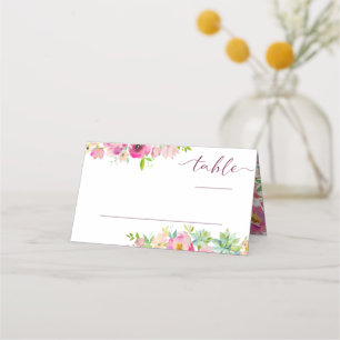 Bloeiende Chic Bloemstuk Stoel Huwelijk Tafel Numm Plaatskaartje