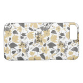 Bloeiende Clematis Vine Waterverf Case-Mate iPhone Case (Achterkant (Horizontaal))