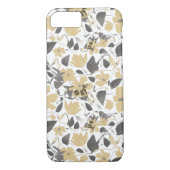 Bloeiende Clematis Vine Waterverf Case-Mate iPhone Case (Achterkant)