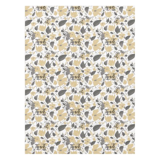 Bloeiende Clematis Waterverf Bloemen Decor Tafelkleed (Voorkant)