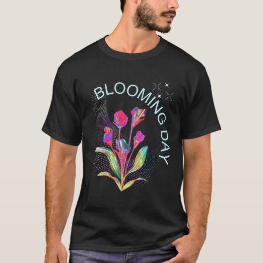 Bloeiende Dag T-shirt (Voorkant)