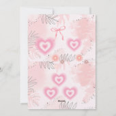 Bloeiende dromen 2025 feestdagenkaart (Achterkant)